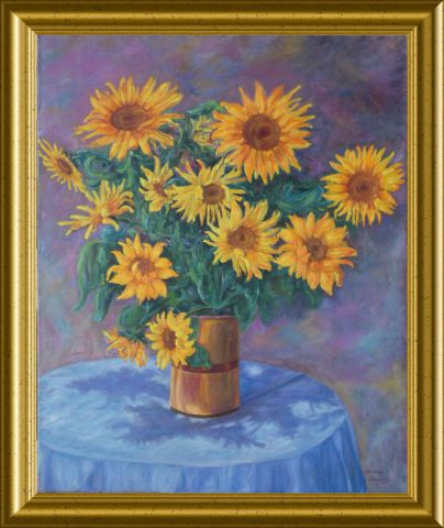 Tournesols - Peinture - Claude CHAPOIX Tournesols - Peinture - Claude CHAPOIX