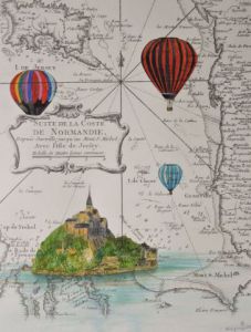 Voir cette oeuvre de Michel Guillard: Le Mont Saint Michel