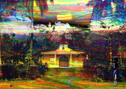 Nouba à Sarraméa - Art numerique - FRANCOIS VEILLET Nouba à Sarraméa - Art numerique - FRANCOIS VEILLET