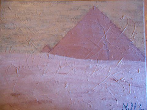 Pyramide - Peinture - Gmillet