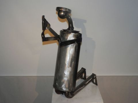 LA VIERGE EN PRIERE - Sculpture - Roland GOURDON