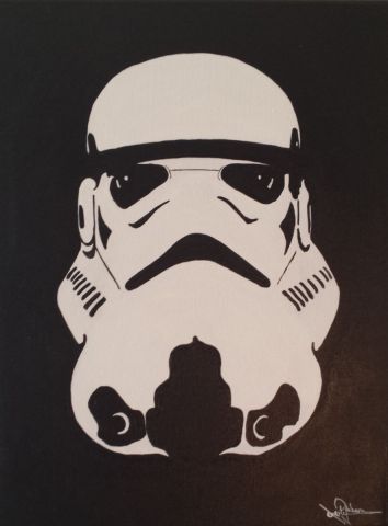 Stormtrooper - Peinture - johann mastil
