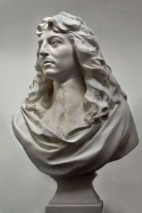 Sculpture de Laurent mc sculpteur portrait: Louis XIV, jeune