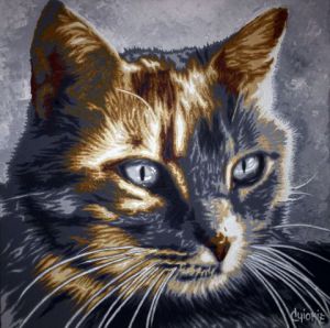 Peinture chat Peinture chat