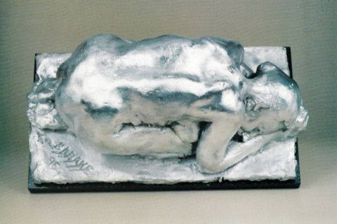 MULHER TORTUGA - Sculpture - Barake Sculptor