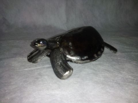 La tortue - Sculpture - Jean Noel OEIL