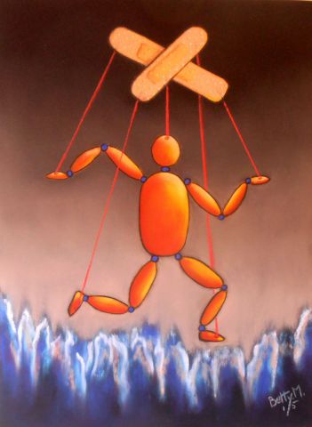 Ainsi font, font, font... - Peinture - BETTY-M peintre Ainsi font, font, font... - Peinture - BETTY-M peintre