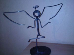 Sculpture de djay: l'ange