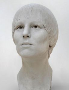 Sculpture de Laurent mc sculpteur portrait: Tête J