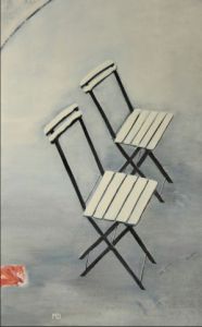 Voir cette oeuvre de Michel Delaquaize: Les chaises