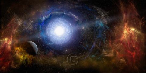 La galaxie - Art numerique - AGaymard La galaxie - Art numerique - AGaymard