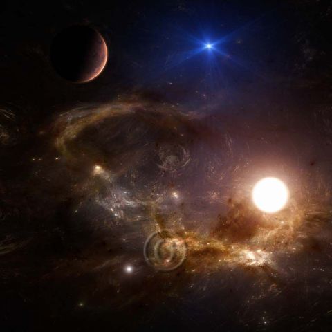 Nuage cosmique - Art numerique - AGaymard Nuage cosmique - Art numerique - AGaymard