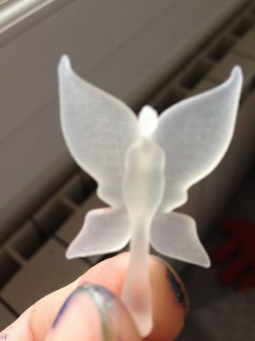 Ngel'Art translucide-  Impression 3D statuette - Art numerique - chara Ngel'Art translucide-  Impression 3D statuette - Art numerique - chara