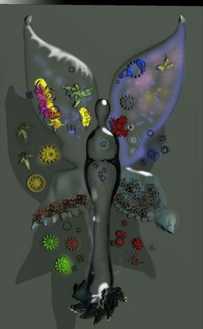 L'artiste chara - Ngel'Art de Verre - Modélisation 3D et peinture numérique relief L'artiste chara - Ngel'Art de Verre - Modélisation 3D et peinture numérique relief