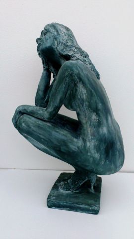 Femmes aux talons - Sculpture - buzy