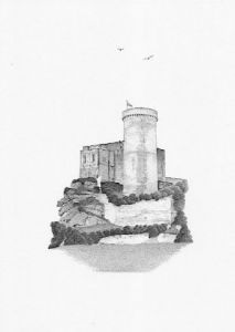 Dessin de Philippe: Château de Falaise
