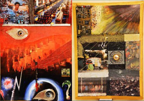 Croissance juque qu'où et Mondialisation regardez vous! - Collage - JMG Croissance juque qu'où et Mondialisation regardez vous! - Collage - JMG