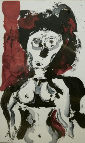 Femme 3 - Peinture - CELINE MANOEL