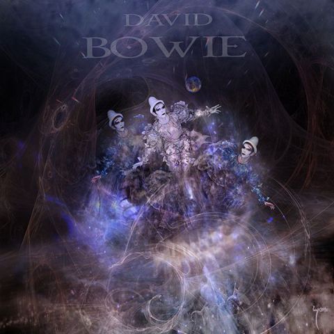 Bowie © Matto 2016 - Art numerique - Matto Bowie © Matto 2016 - Art numerique - Matto