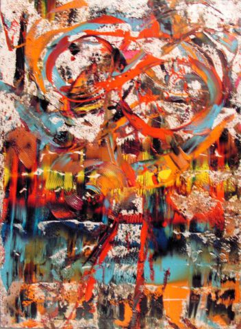 MY UFO - Peinture - Elle Bory  MY UFO - Peinture - Elle Bory