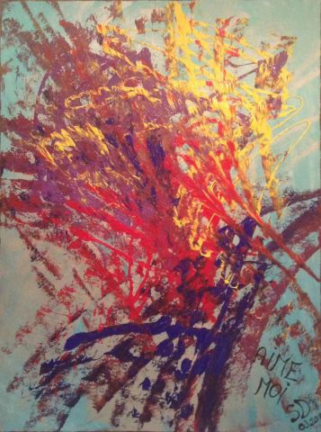 AIME-MOI - Peinture - SONYA DZIABAS AIME-MOI - Peinture - SONYA DZIABAS