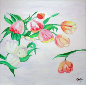 Voir cette oeuvre de Jacky Monka: Les Tulipes