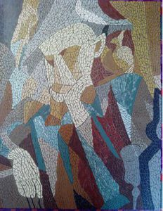 Mosaique de CHRISMOSAIC: Arlequin