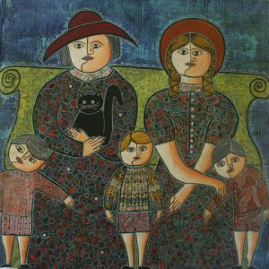 Peinture de ANTOINE MELLADO: Voyage au pays de l'enfance.