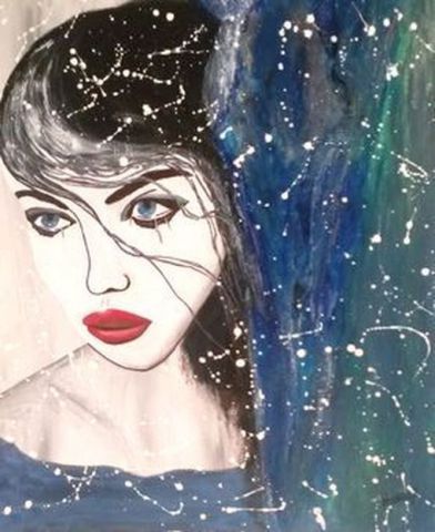 MARINA - Pensées Abyssales - Peinture - MCEREA MARINA - Pensées Abyssales - Peinture - MCEREA