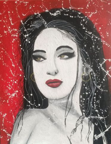 LETICIA - Le Feu de la Passion - Peinture - MCEREA LETICIA - Le Feu de la Passion - Peinture - MCEREA