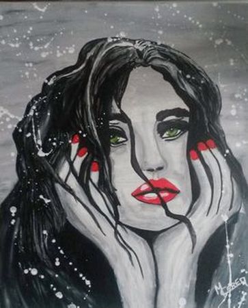 NINA - La tête dans les étoiles - Peinture - MCEREA NINA - La tête dans les étoiles - Peinture - MCEREA