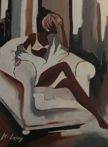 Depression - Peinture - AURORE FOLLAIN
