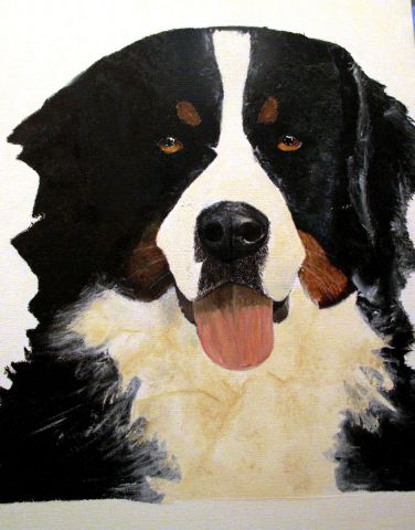 Bouvier - Peinture - Marie BECQUET Bouvier - Peinture - Marie BECQUET