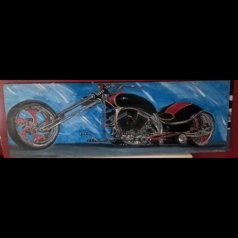 L'artiste ph creations - Harley chopper