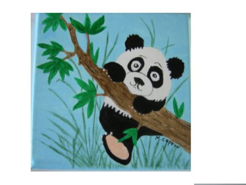 L'artiste Zadis - panda
