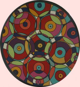 Peinture de ANTOINE MELLADO: Paraboloïde 6.