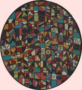 Peinture de ANTOINE MELLADO: Paraboloïde 10.