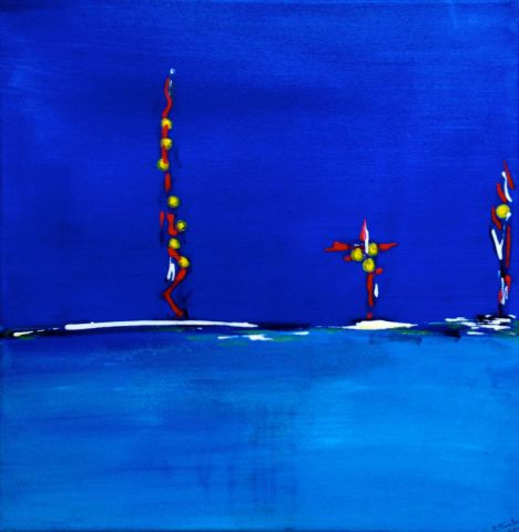 Composition 3 - Peinture - Joel JAMBOU Composition 3 - Peinture - Joel JAMBOU