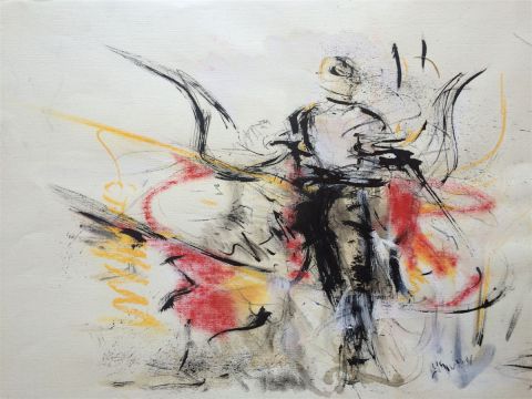 Toromachie - Peinture - Yann RIVRON