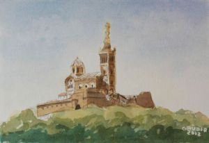 Peinture de GAUDIR: Notre-Dame de le Garde