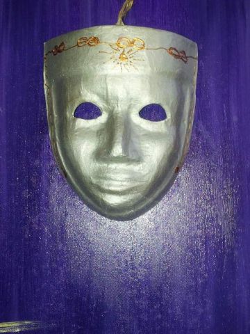 L'artiste ART PEINTURE - masques symbolique