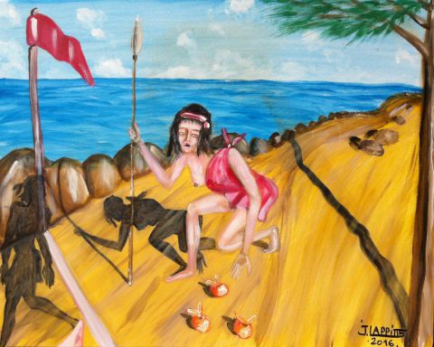 Atalante 1 - Peinture - LAFFITTE Jacky Atalante 1 - Peinture - LAFFITTE Jacky