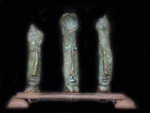Sculpture de LJM Hognon: 3 bronzes