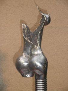 Sculpture de Mcatelierdart : buste de femme nue