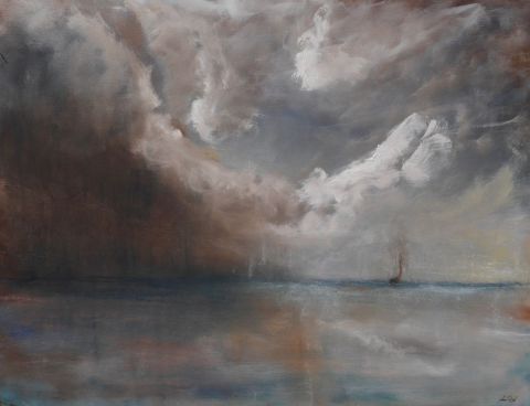 old tempest 4 - Peinture - JohanPoujol