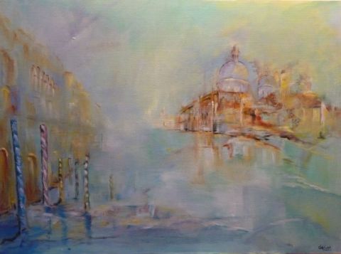 Peinture : venise - janine chetivet Peinture : venise - janine chetivet