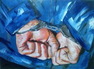 Peinture de Christian LEGALLET: prisonnier