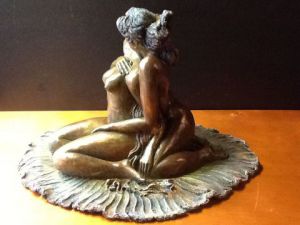 Sculpture de Fourmont Yves: Amour