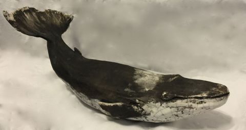 baleine  - Sculpture - SANDRINE MESNIL