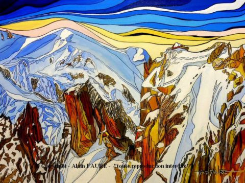 L'artiste ALAIN FAURE - CHAMONIX-MONT-BLANC L'artiste ALAIN FAURE - CHAMONIX-MONT-BLANC